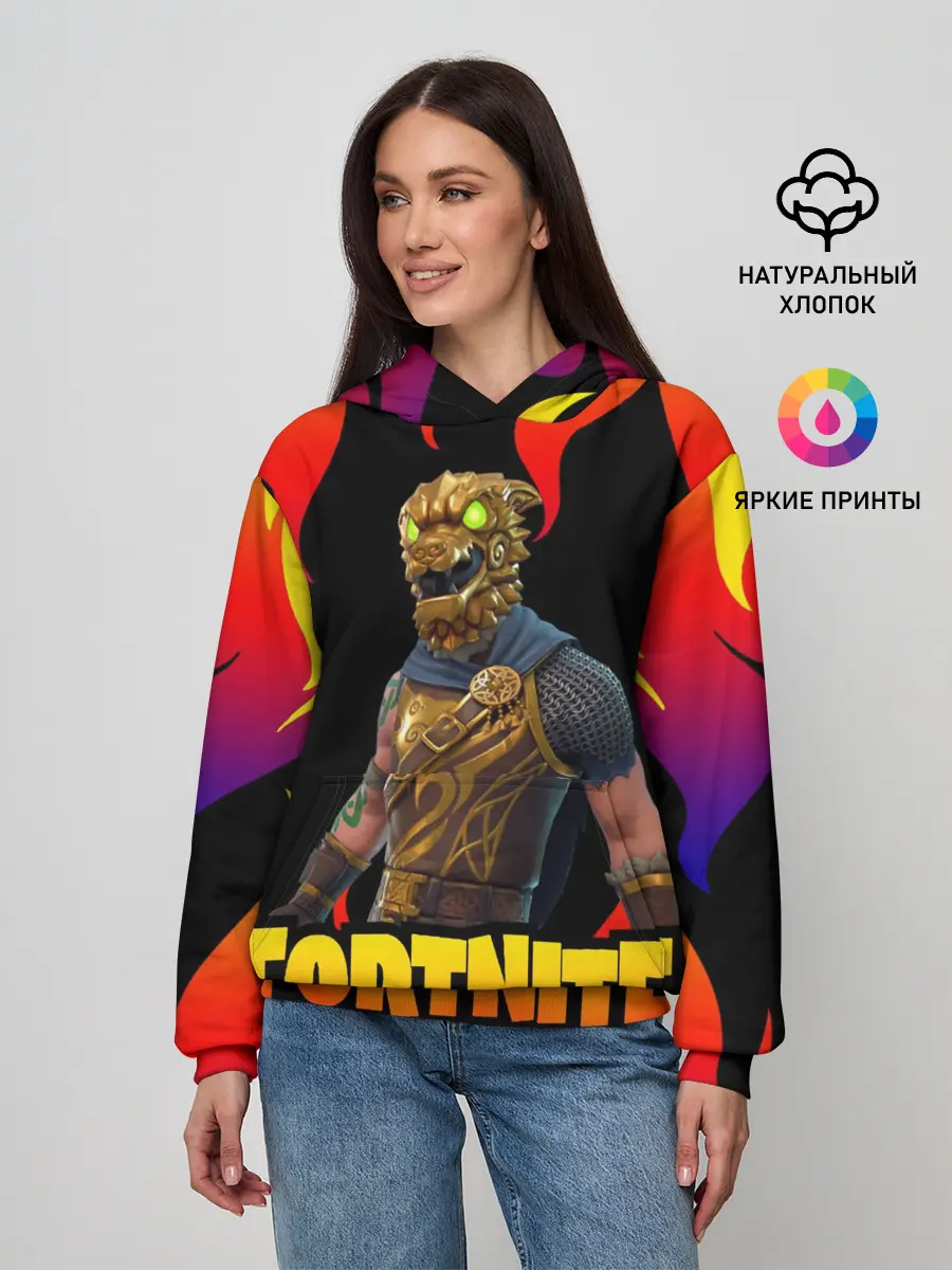 Женское худи / Fortnite | Фортнайт