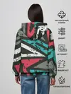 Женское худи / Geometric Abstraction