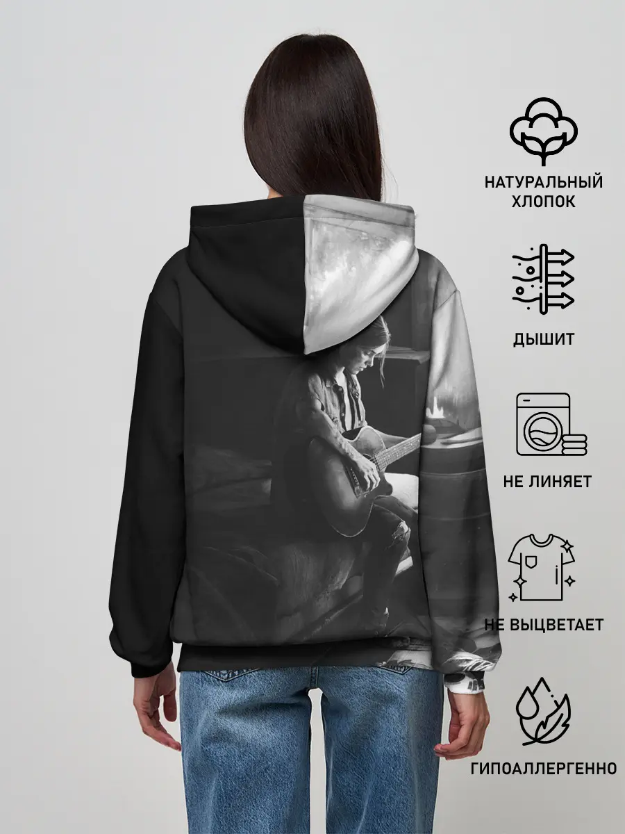 Женское худи / THE LAST OF US 2 | ОДНИ ИЗ НАС 2 ЭЛЛИ