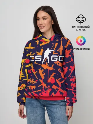 Женское худи / CS GO | КС ГО