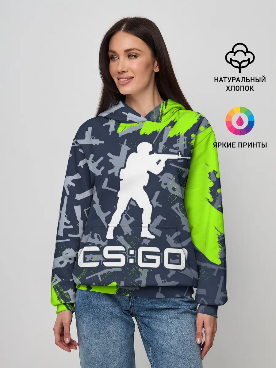 Женское худи / CS GO | КС ГО