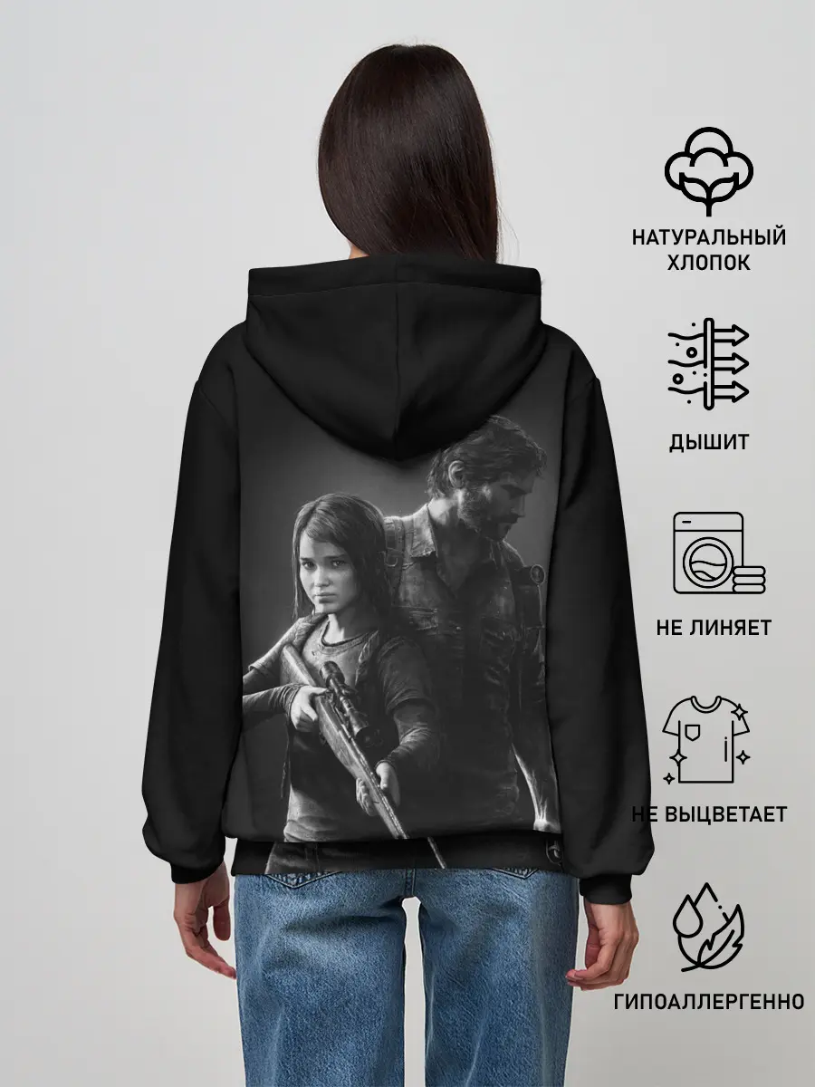 Женское худи / THE LAST OF US 2 ДЖОЭЛ ЭЛЛИ