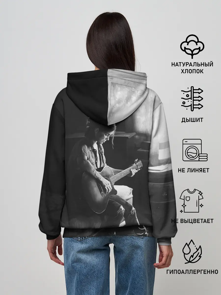 Женское худи / THE LAST OF US PART 2 ЭЛЛИ