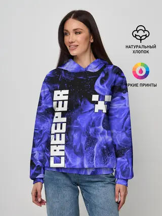 Женское худи / MINECRAFT CREEPER