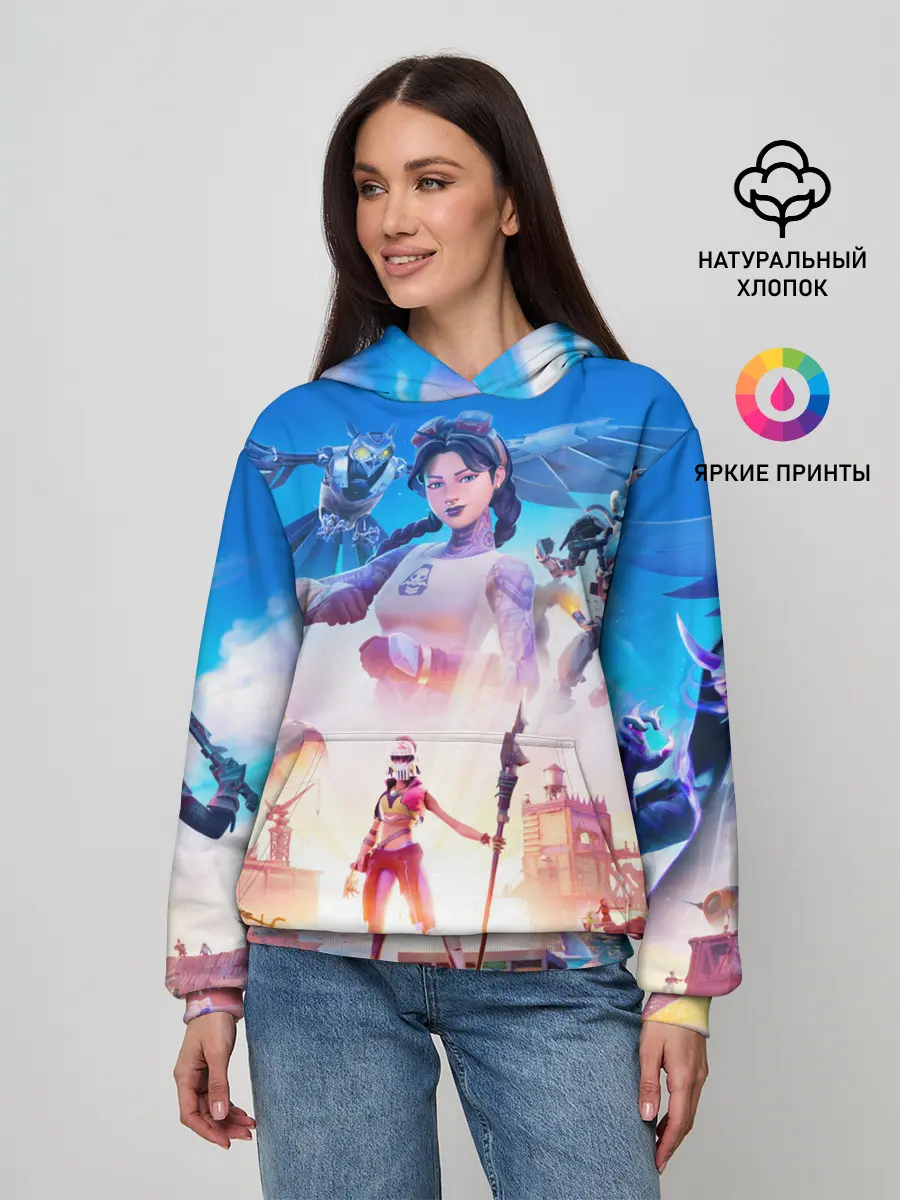 Женское худи / FORTNITE 3 СЕЗОН