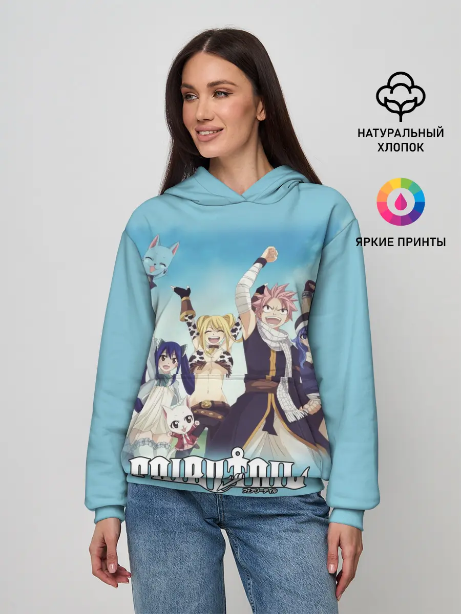 Женское худи / Fairy Tail Heroes
