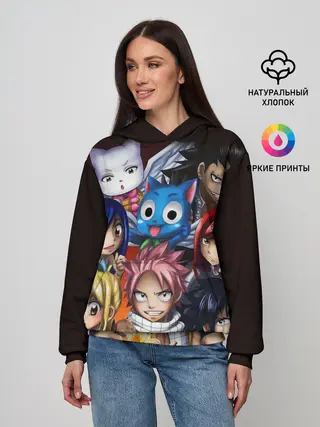 Женское худи / Fairy Tail manga