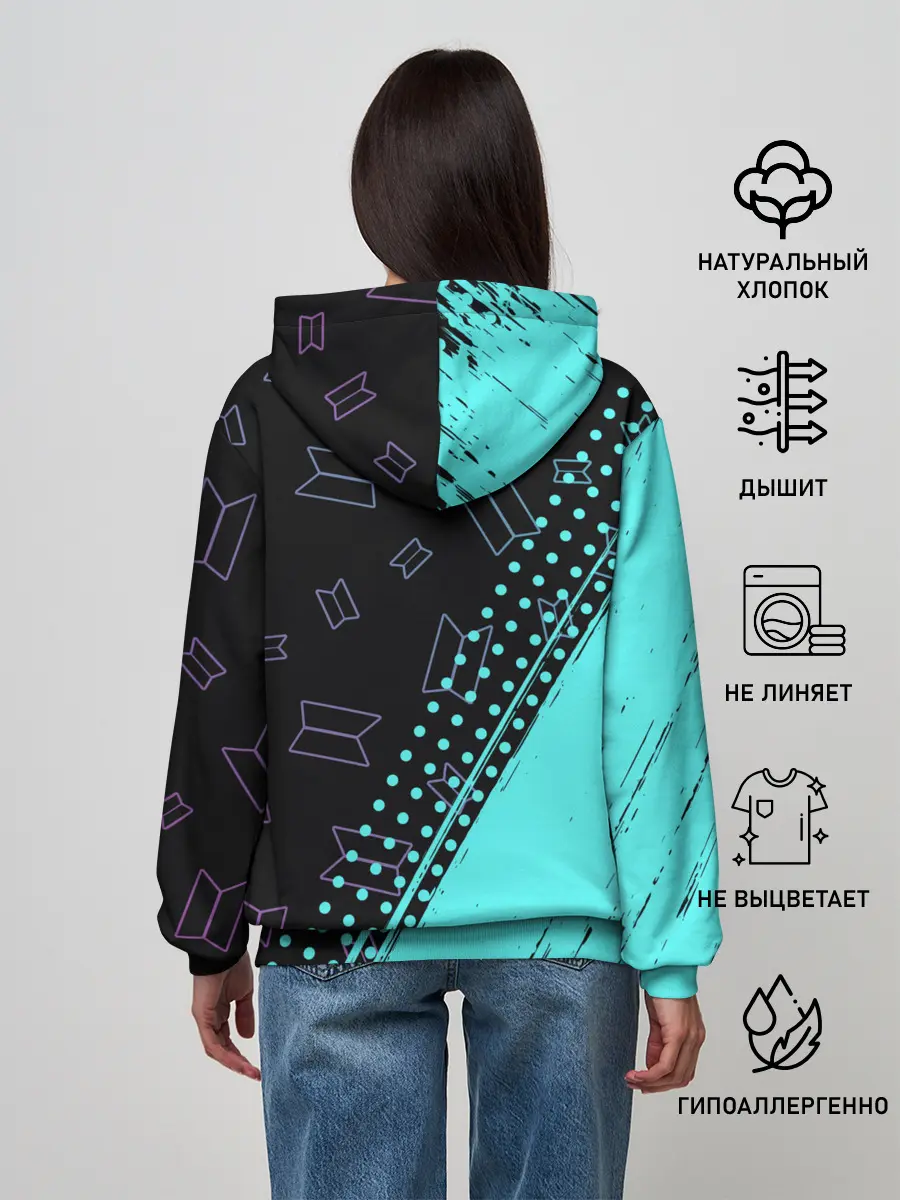 Женское худи / BTS / БТС