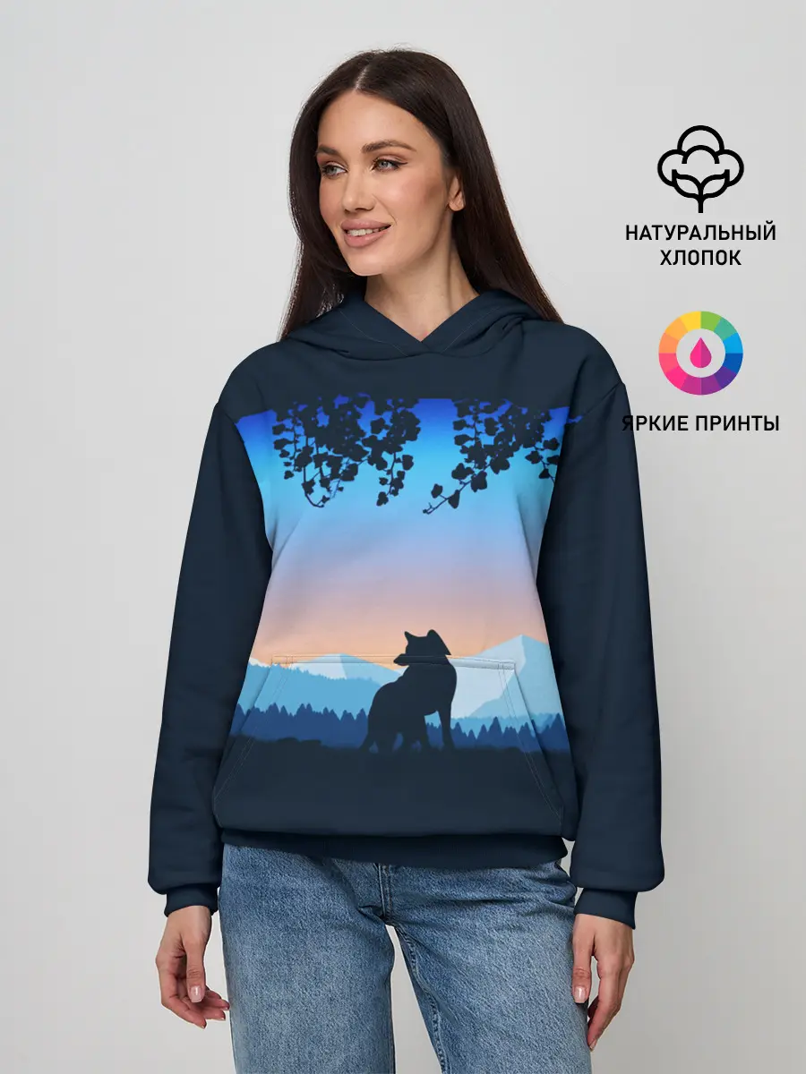 Женское худи / WOLF