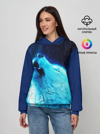 Женское худи / ВОЛЧИЙ ВОЙ