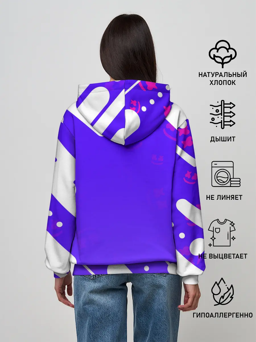 Женское худи / MARSHMELLO / МАРШМЕЛЛОУ