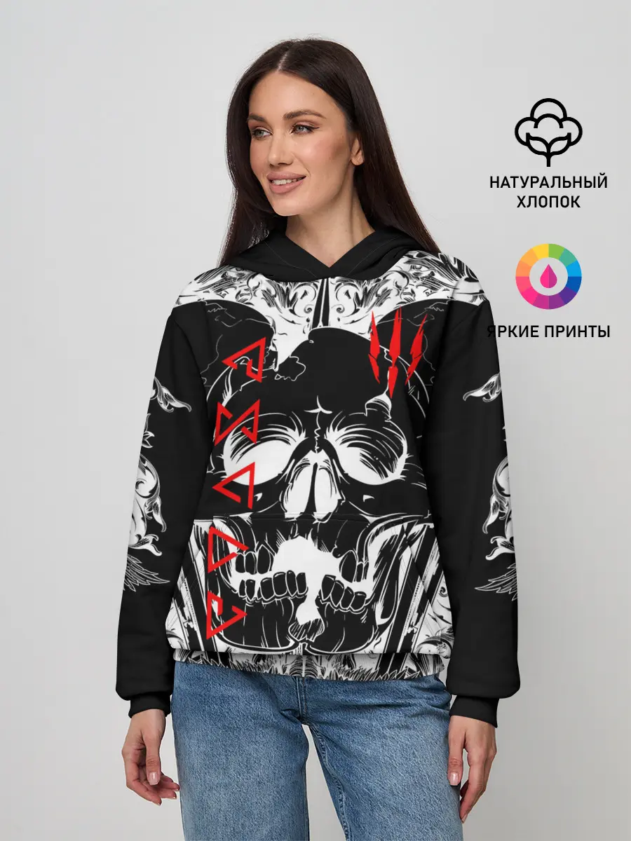 Женское худи / The Witcher