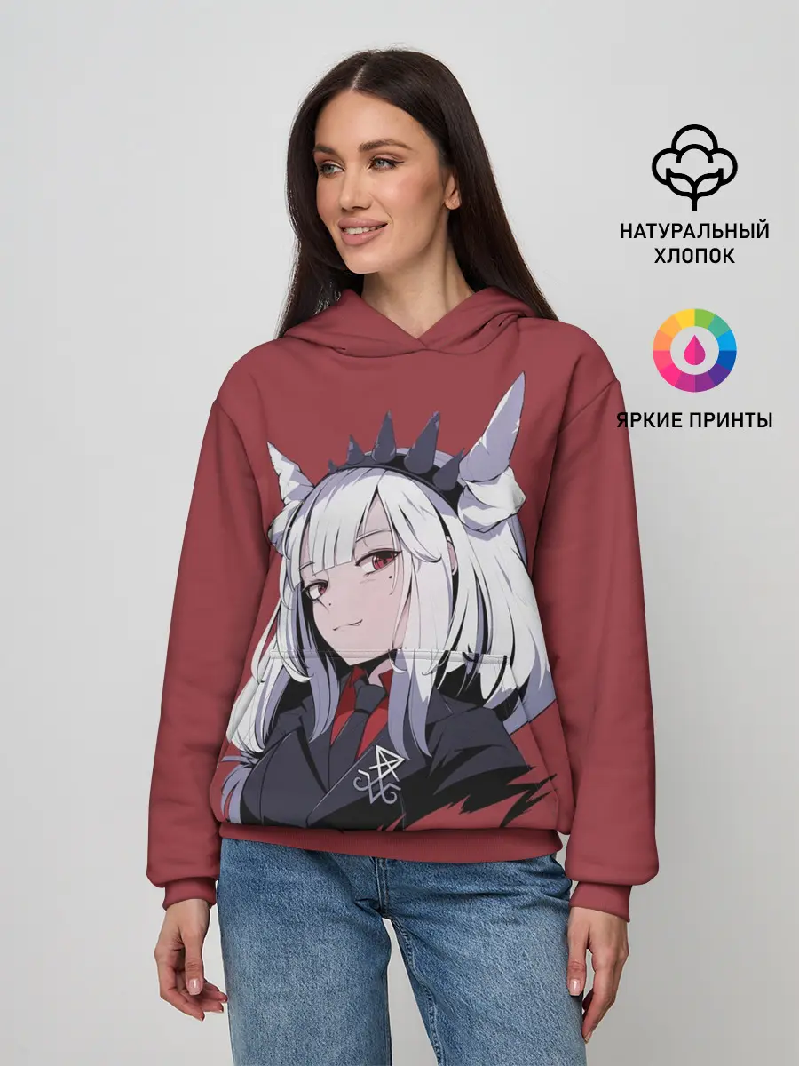 Женское худи / Helltaker