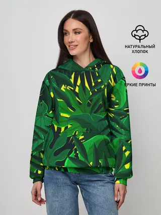 Женское худи / В джунглях