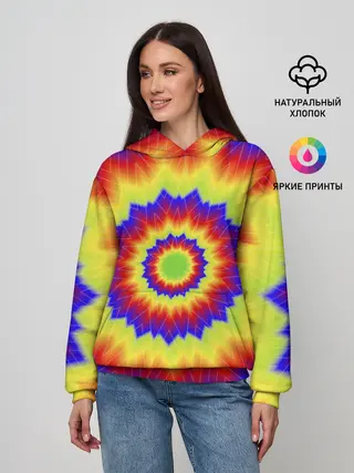 Женское худи / Tie-Dye