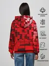 Женское худи / 3D кубики