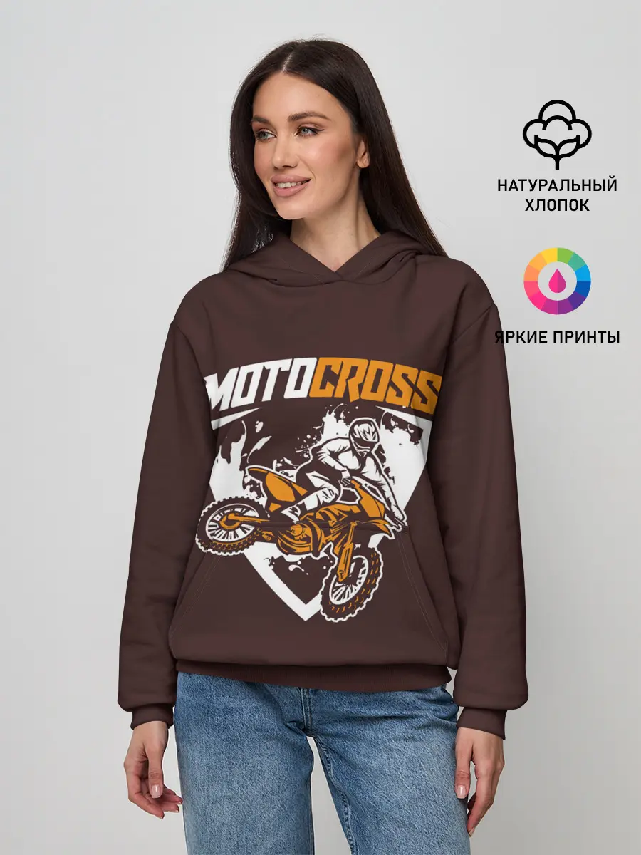 Женское худи / MOTOCROSS | МОТОКРОСС