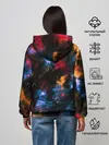 Женское худи / КОСМИЧЕСКИЕ ВОЛНЫ