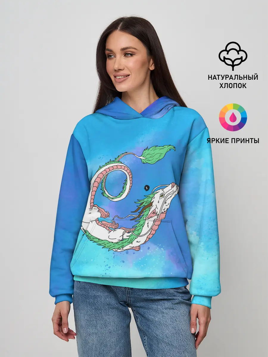 Женское худи / Унесенные призраками Хаку