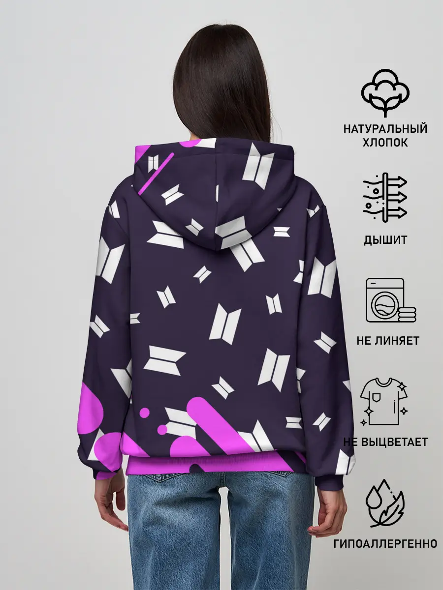 Женское худи / BTS / БТС