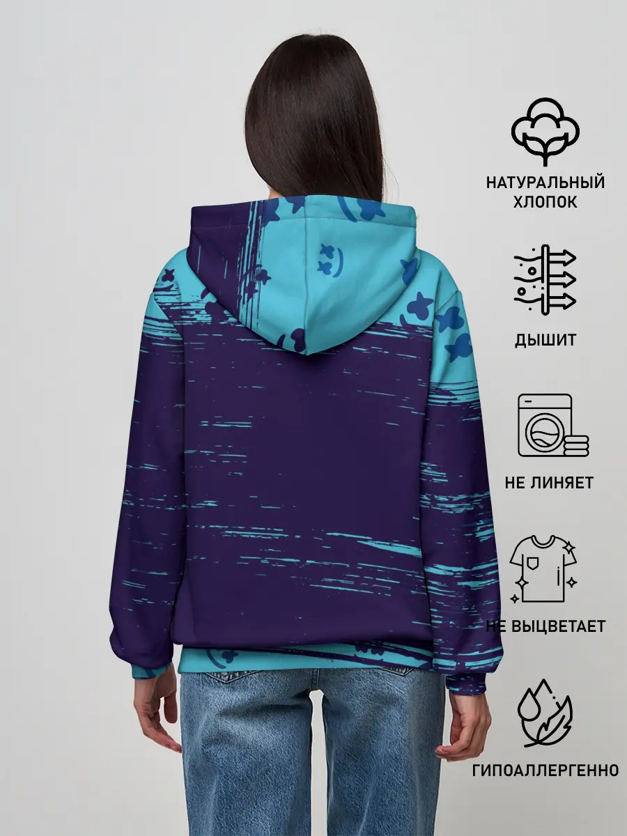 Женское худи / MARSHMELLO / МАРШМЕЛЛОУ