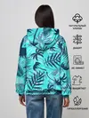 Женское худи / ТРОПИЧЕСКИЕ ПАЛЬМЫ.