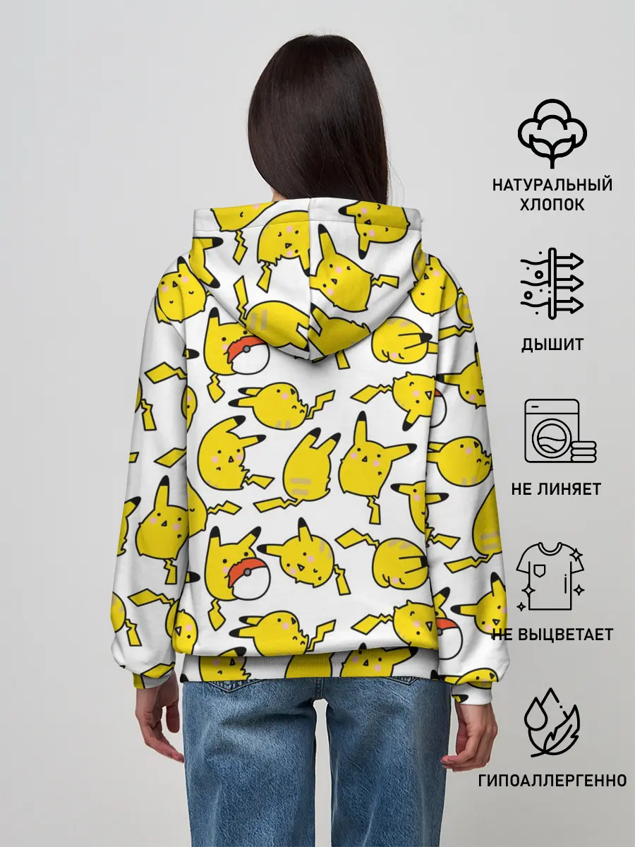Женское худи / Пикачу