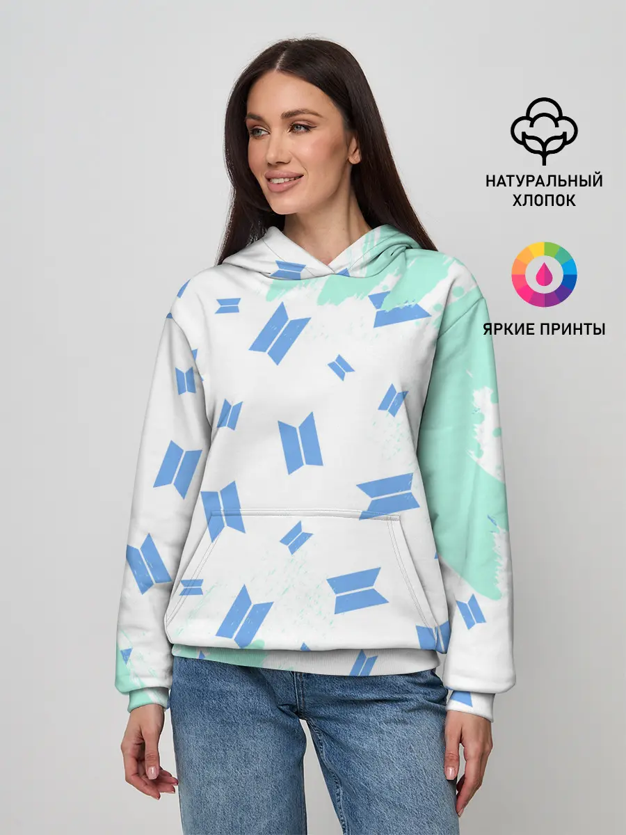 Женское худи / BTS / БТС