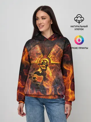 Женское худи / S.T.A.L.K.E.R. 2 КОЛЕСО ОБОЗРЕНИЯ,ПРИПЯТЬ