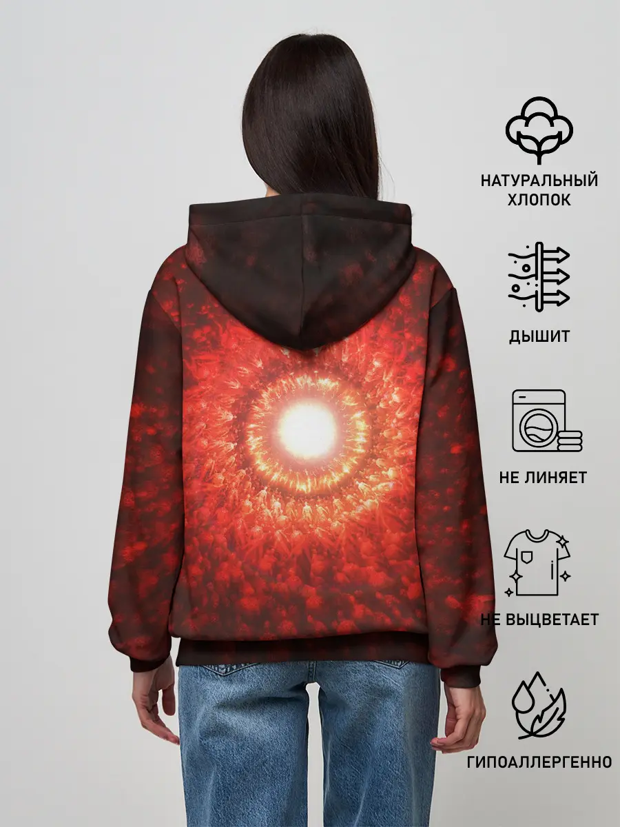 Женское худи / Портал в Ад Данте