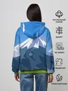 Женское худи / Горы пейзаж природа вектор