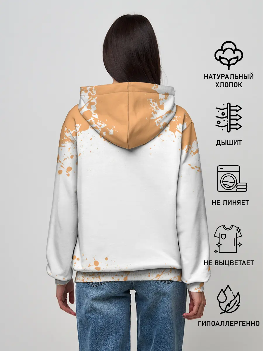 Женское худи / МИЛЫЙ КОТЕНОК | CUTE KITTEN