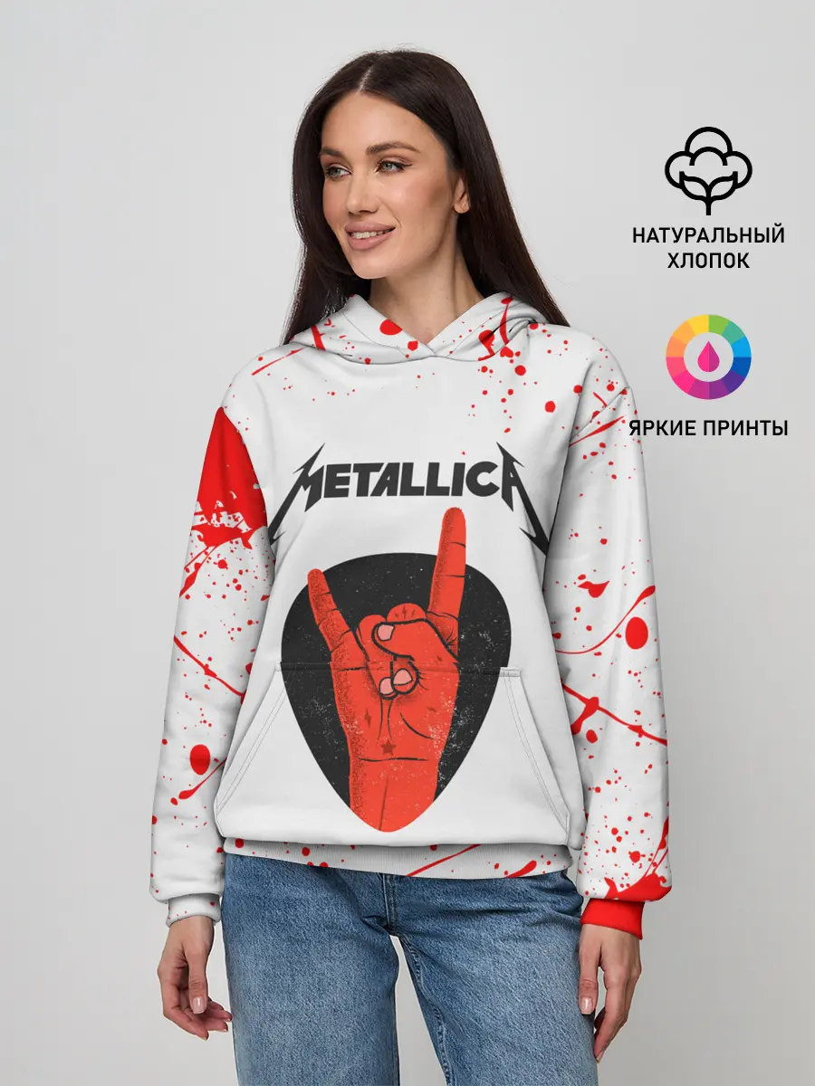 Женское худи / METALLICA