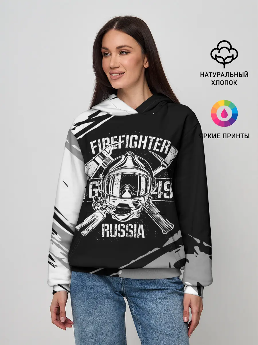 Женское худи / FIREFIGHTER 1649 RUSSIA