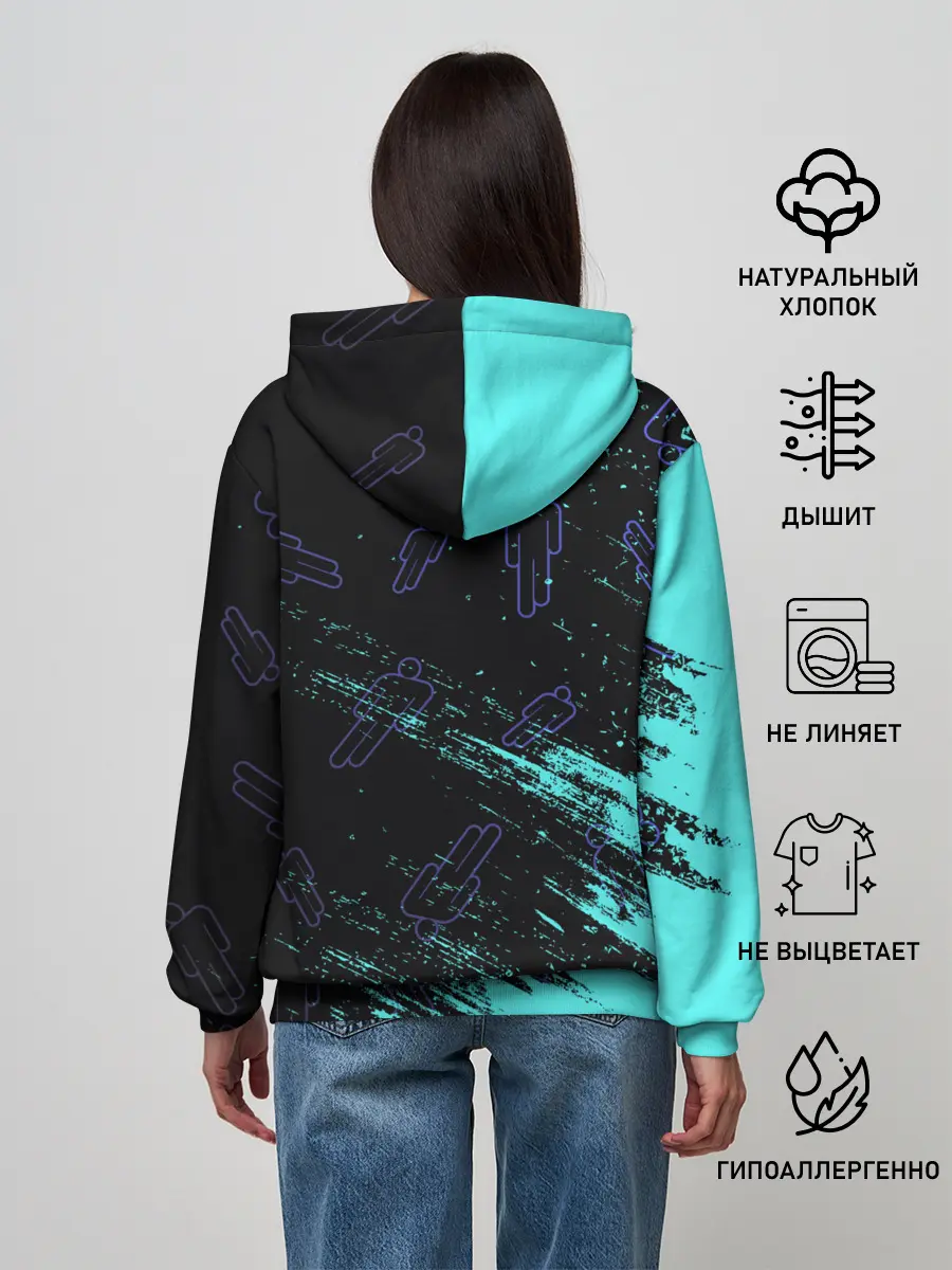 Женское худи / BILLIE EILISH / БИЛЛИ АЙЛИШ