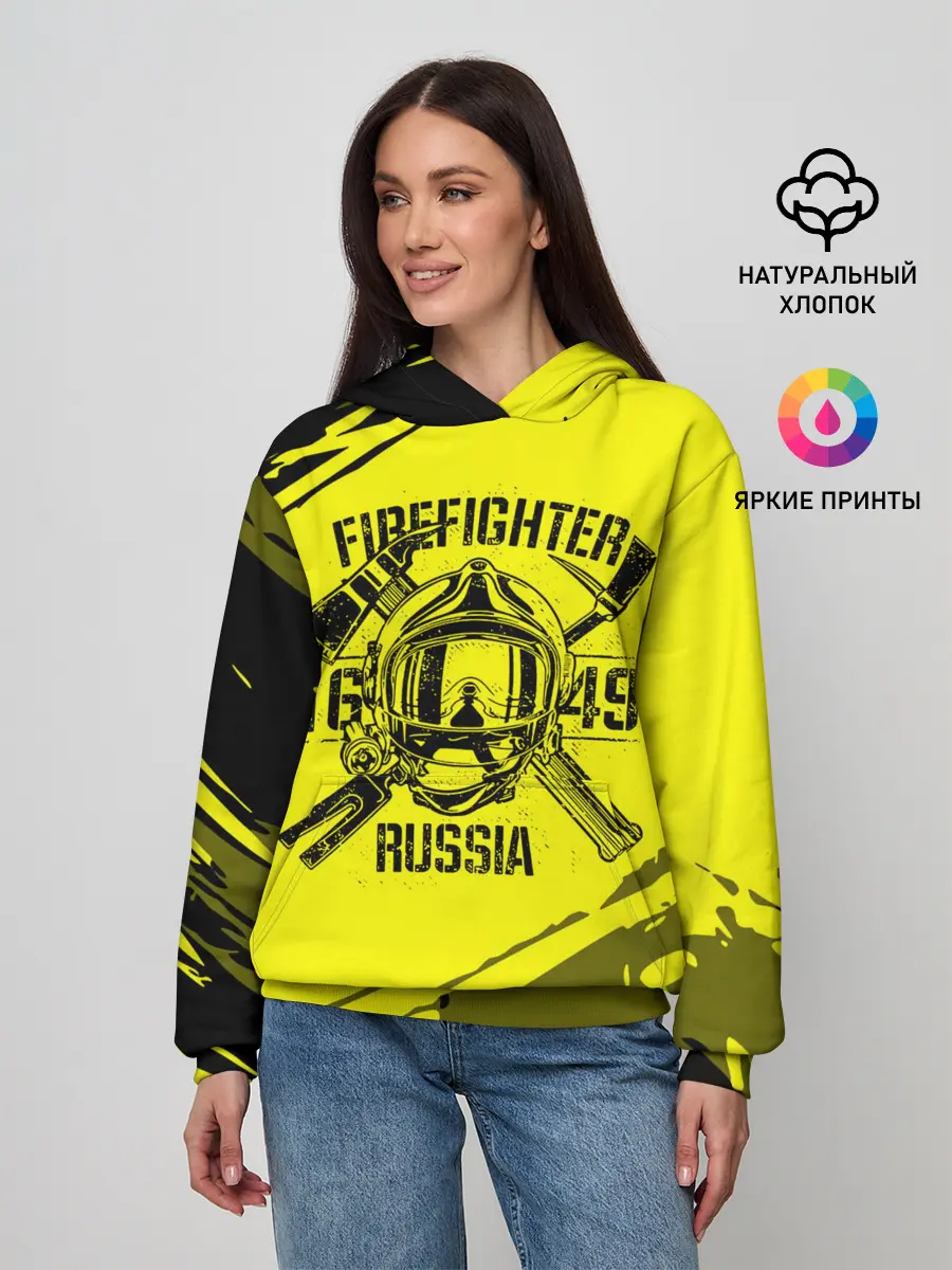Женское худи / FIREFIGHTER 1649 RUSSIA