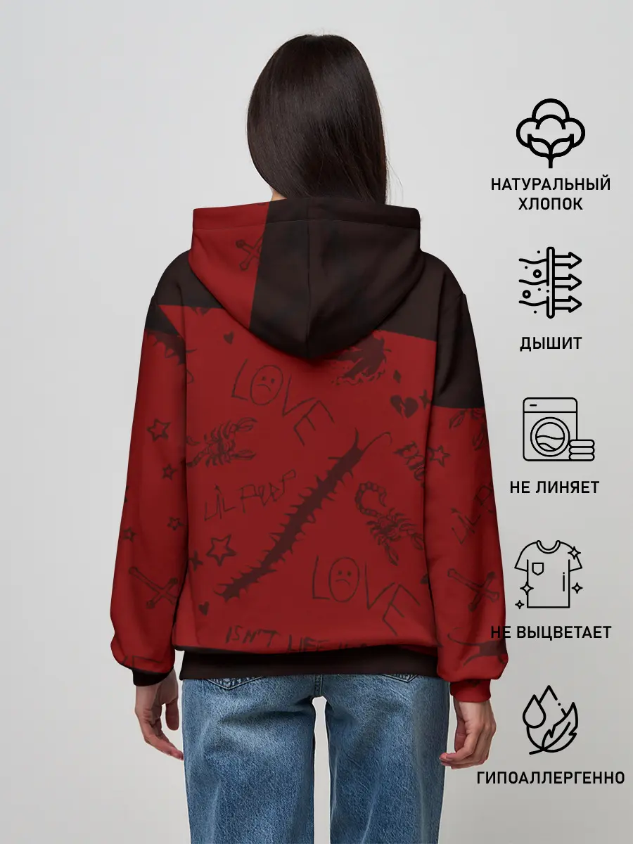 Женское худи / LIL PEEP / ЛИЛ ПИП