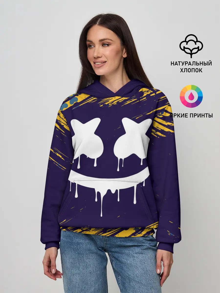 Женское худи / MARSHMELLO / МАРШМЕЛЛОУ