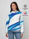 Женское худи / STRIPES BLUE