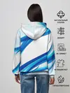 Женское худи / STRIPES BLUE