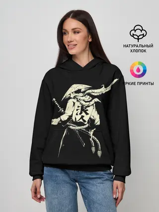 Женское худи / ЛИК САМУРАЯ | SAMURAI