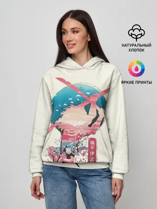 Женское худи / Demon Slayer