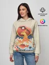Женское худи / Чаризард и покебол