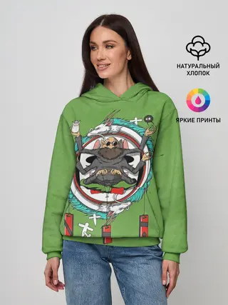 Женское худи / Дедушка Камадзи