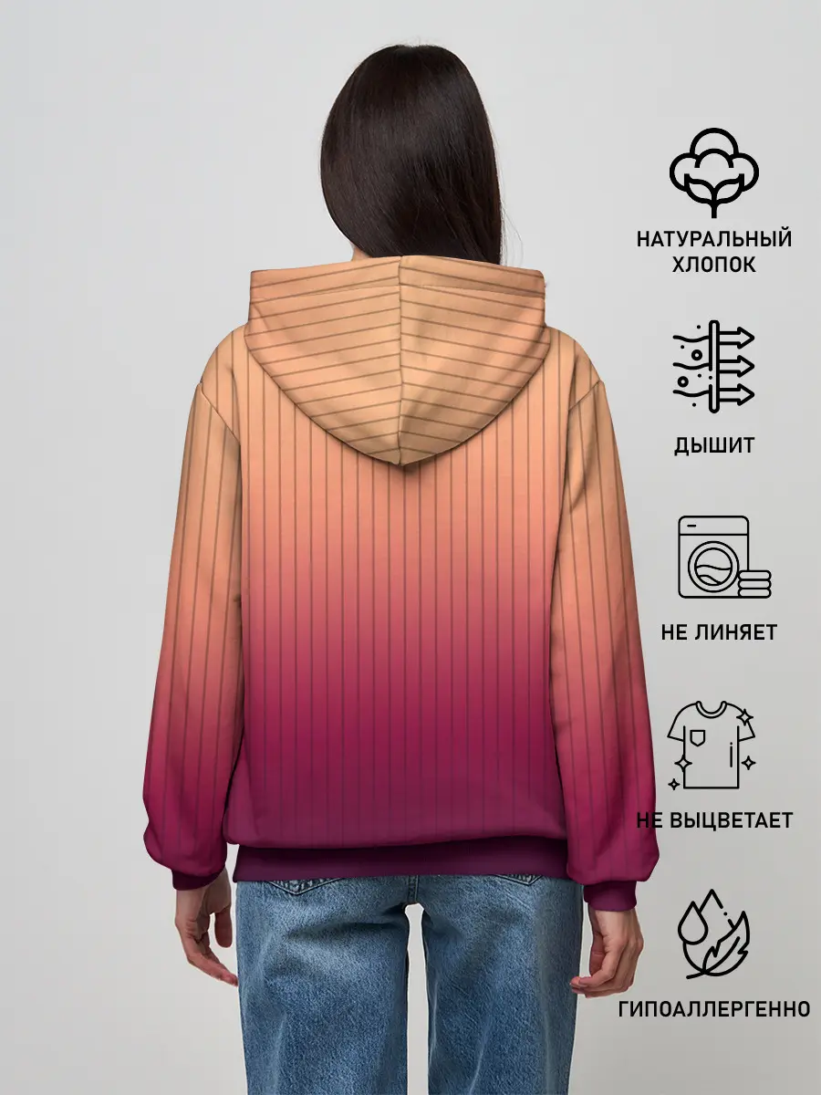 Женское худи / The Gradient Of Deer