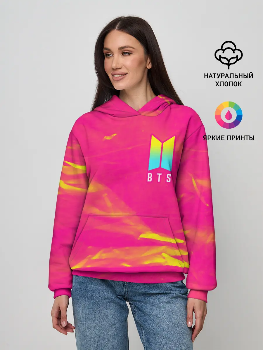 Женское худи / BTS / БТС
