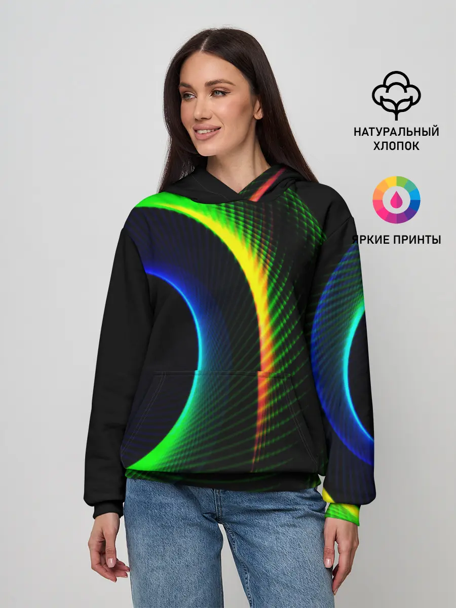 Женское худи / ABSTRACT GEOMETRY