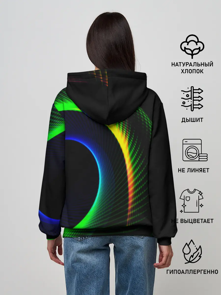 Женское худи / ABSTRACT GEOMETRY