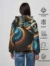 Женское худи / 3D FRACTAL