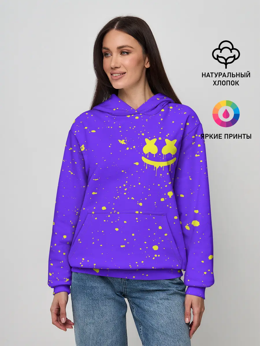 Женское худи / MARSHMELLO / МАРШМЕЛЛОУ